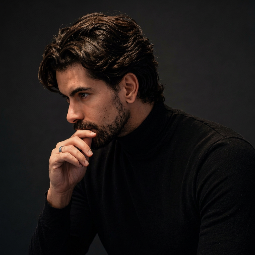 Retrato de Leonardo Maquin